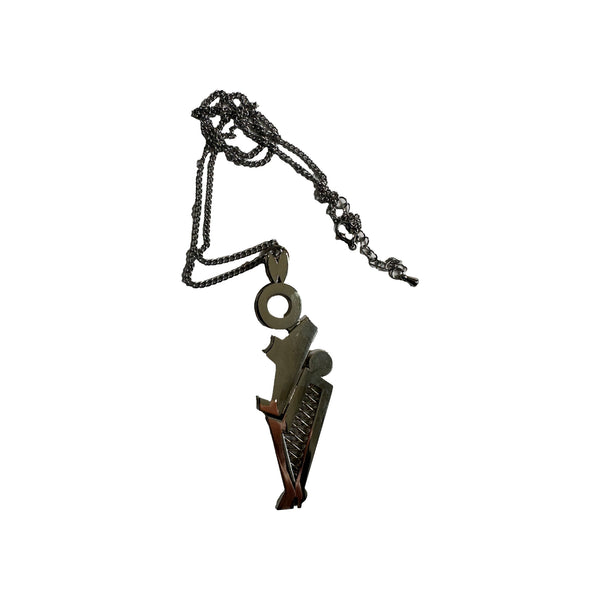 PROF "KVP" Metal Necklace