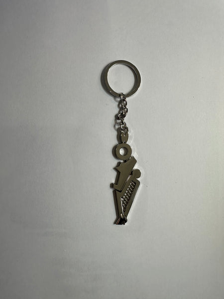PROF "KVP" Metal Keychain