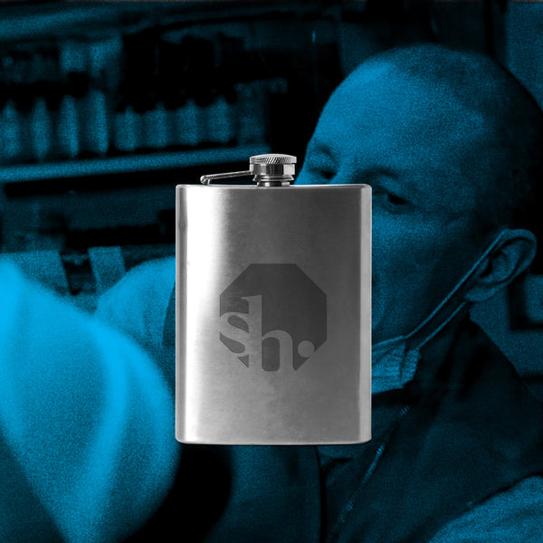 Stophouse Logo 9 oz Flask
