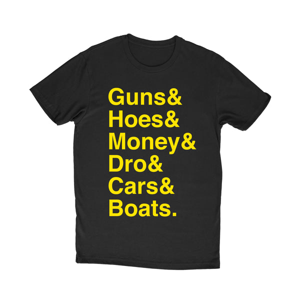 PROF "Squad Goals" Black T-Shirt