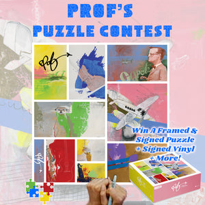 Prof's 'Painting Collage' Puzzle Contest