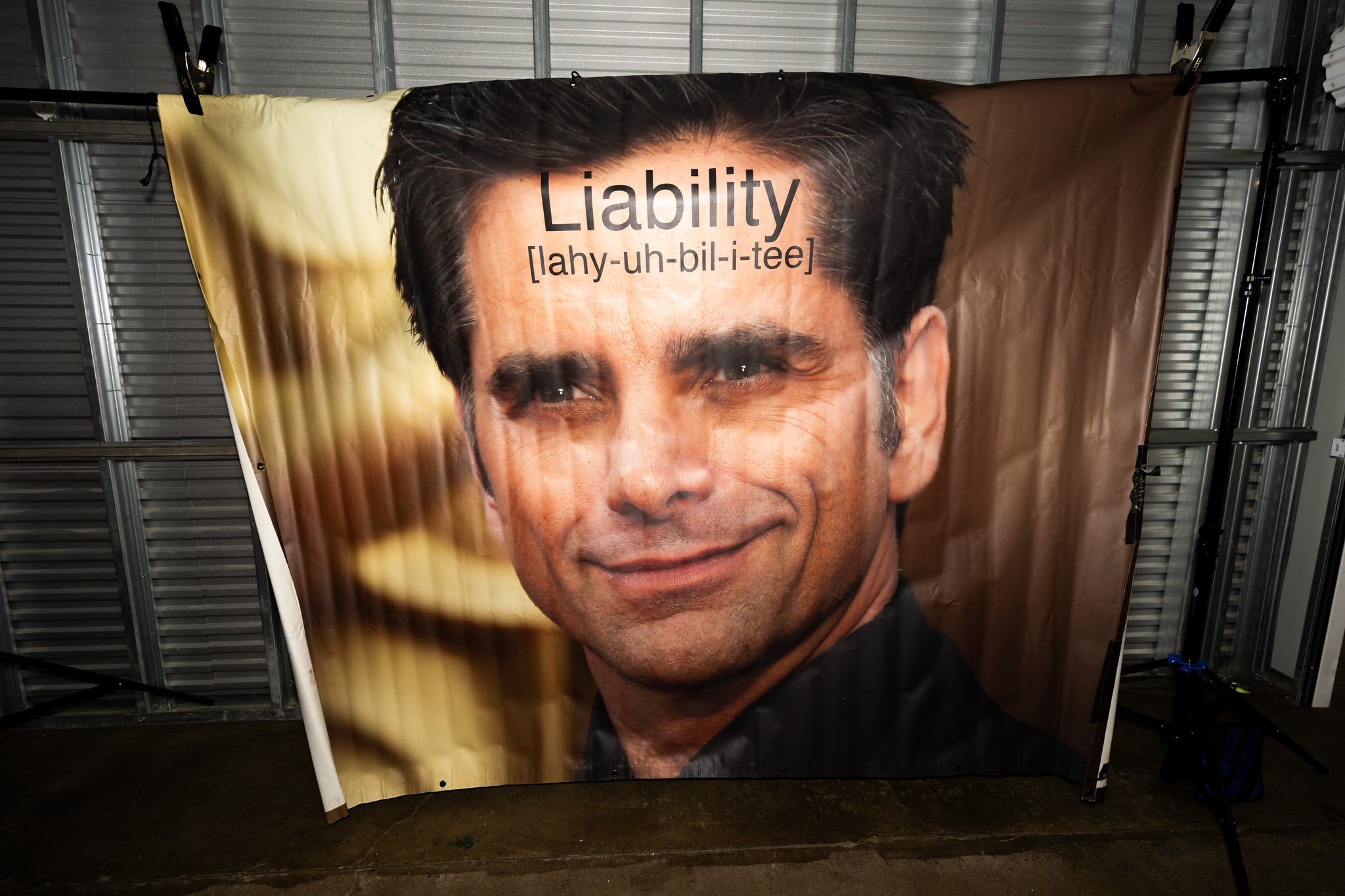 PROF "John Stamos" Liability Tour Banner