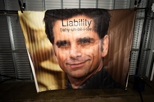 PROF "John Stamos" Liability Tour Banner