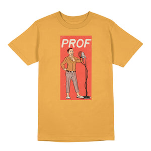 PROF "Comic" Mustard T-Shirt