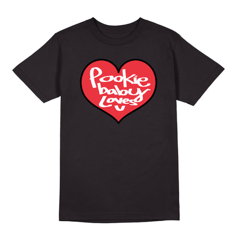 PROF "Pookie Baby Loves You" Black T-Shirt