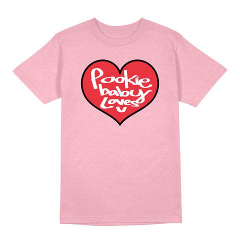 PROF "Pookie Baby Loves You" Pink T-Shirt