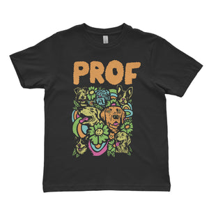 PROF "Dog Explosion" Black Youth T-Shirt