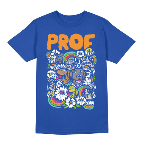 PROF "Dog Explosion" Blue T-Shirt