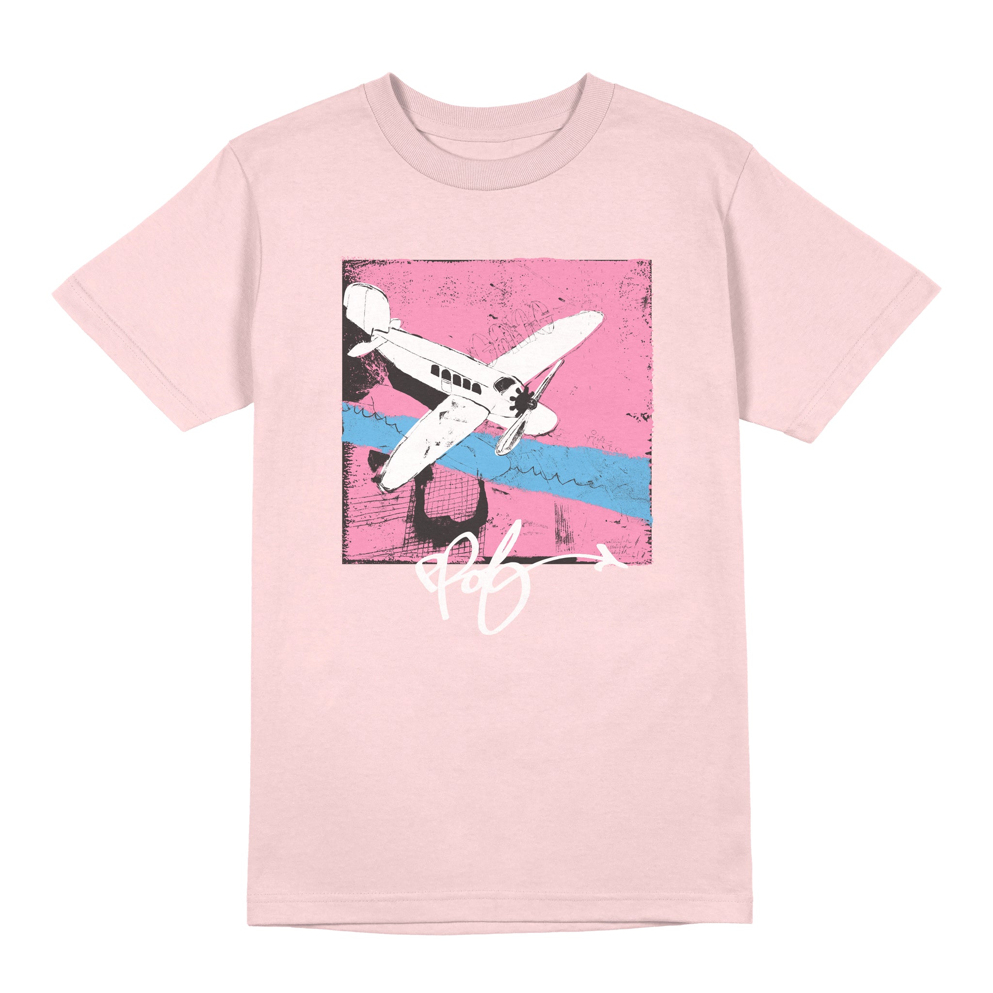 PROF "Airplane" Pink T-Shirt