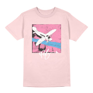 PROF "Airplane" Pink T-Shirt