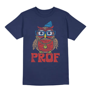 PROF "Owl" Blue T-Shirt