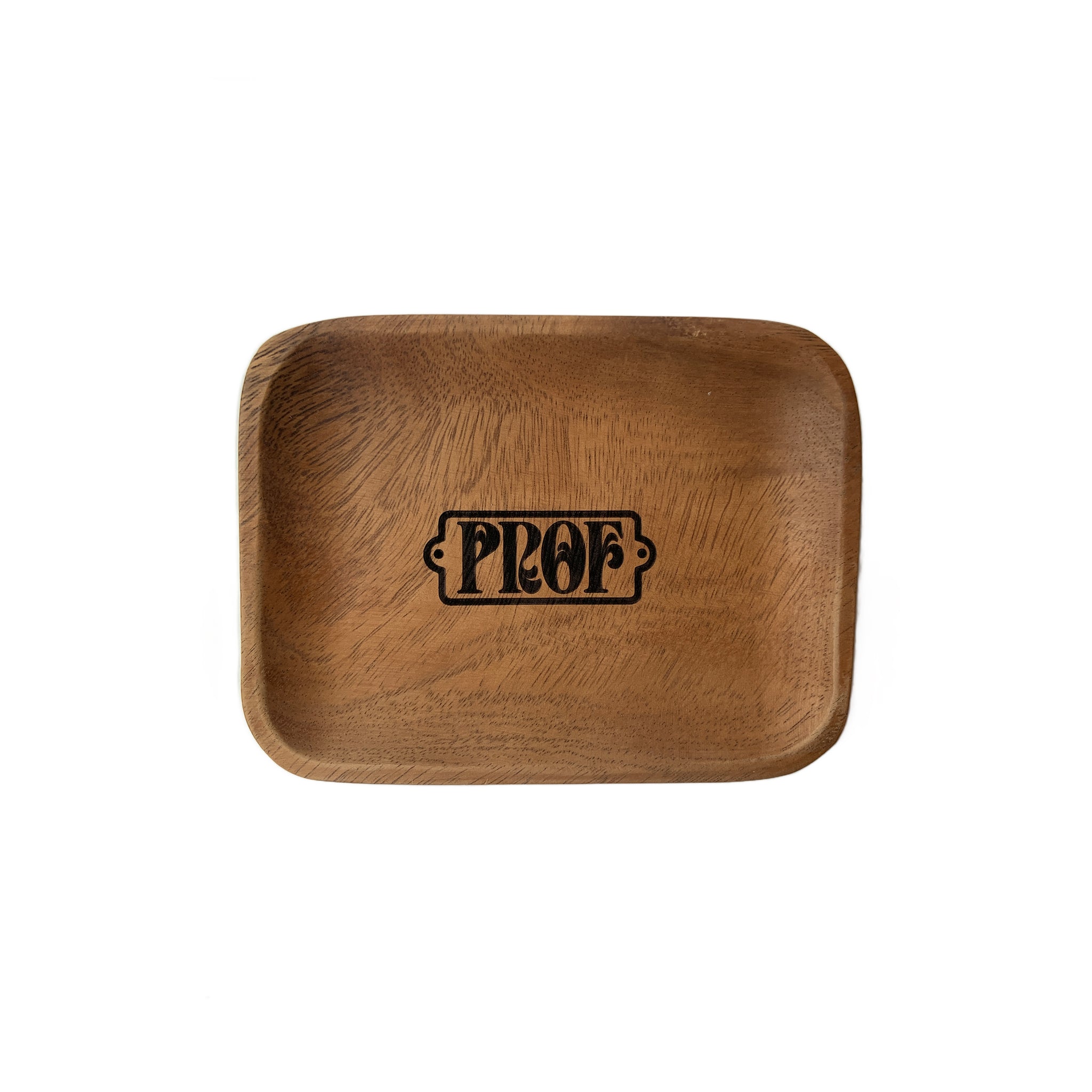 PROF "Nametag" Wooden Tray