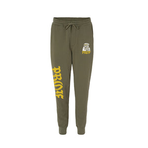 PROF "Tombstones" Army Green Joggers