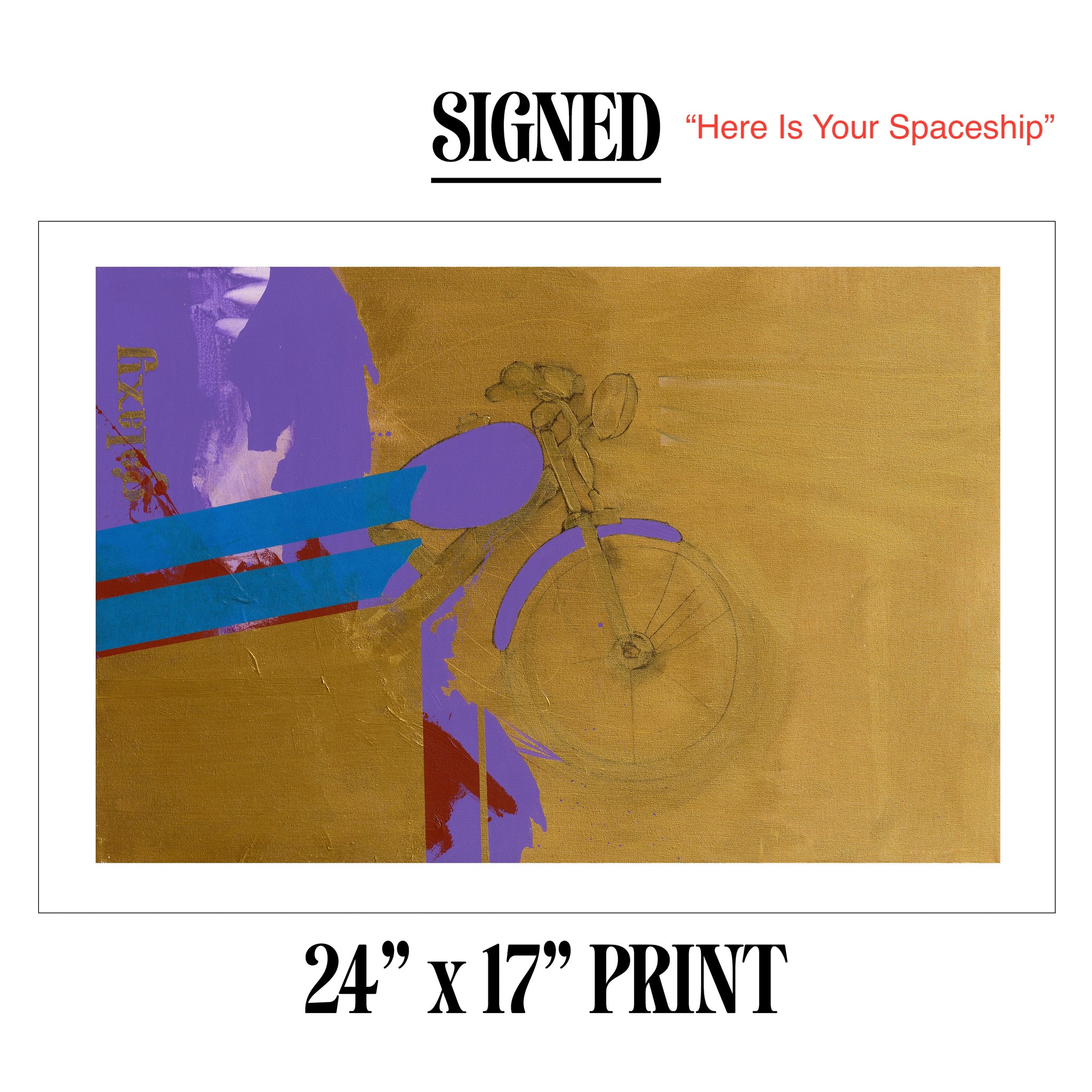 PROF Dings & Dents SIGNED Painting Prints