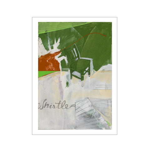 PROF "Andy Griffith's Chair" SIGNED Limited Giclee Painting Over-Print