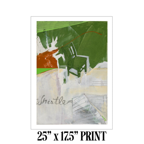 PROF "Andy Griffith's Chair" Painting Print