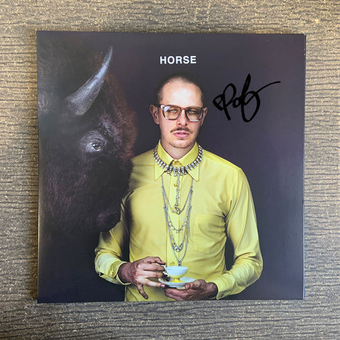 **SIGNED in Black** PROF "Horse" FIRST PRESS Purple & Blue Double Vinyl