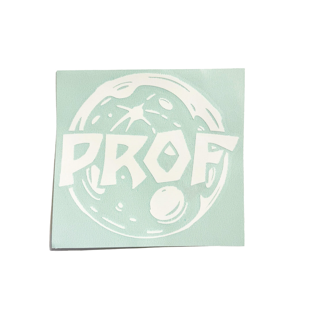 PROF "Moon" Car Decal