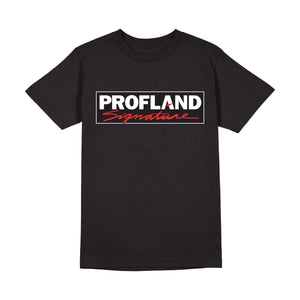 PROF "Profland Signature" Black T-Shirt