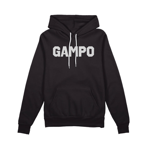 PROF "Gampo" Black Pullover Hoodie