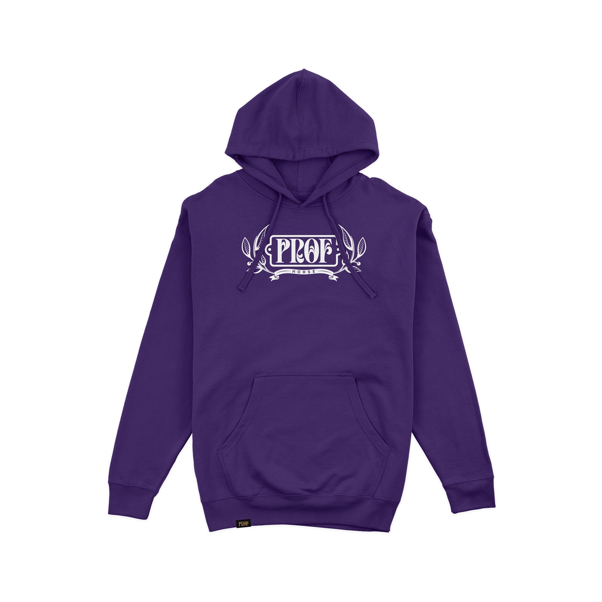 PROF "Laurels" Purple Pullover Hoodie