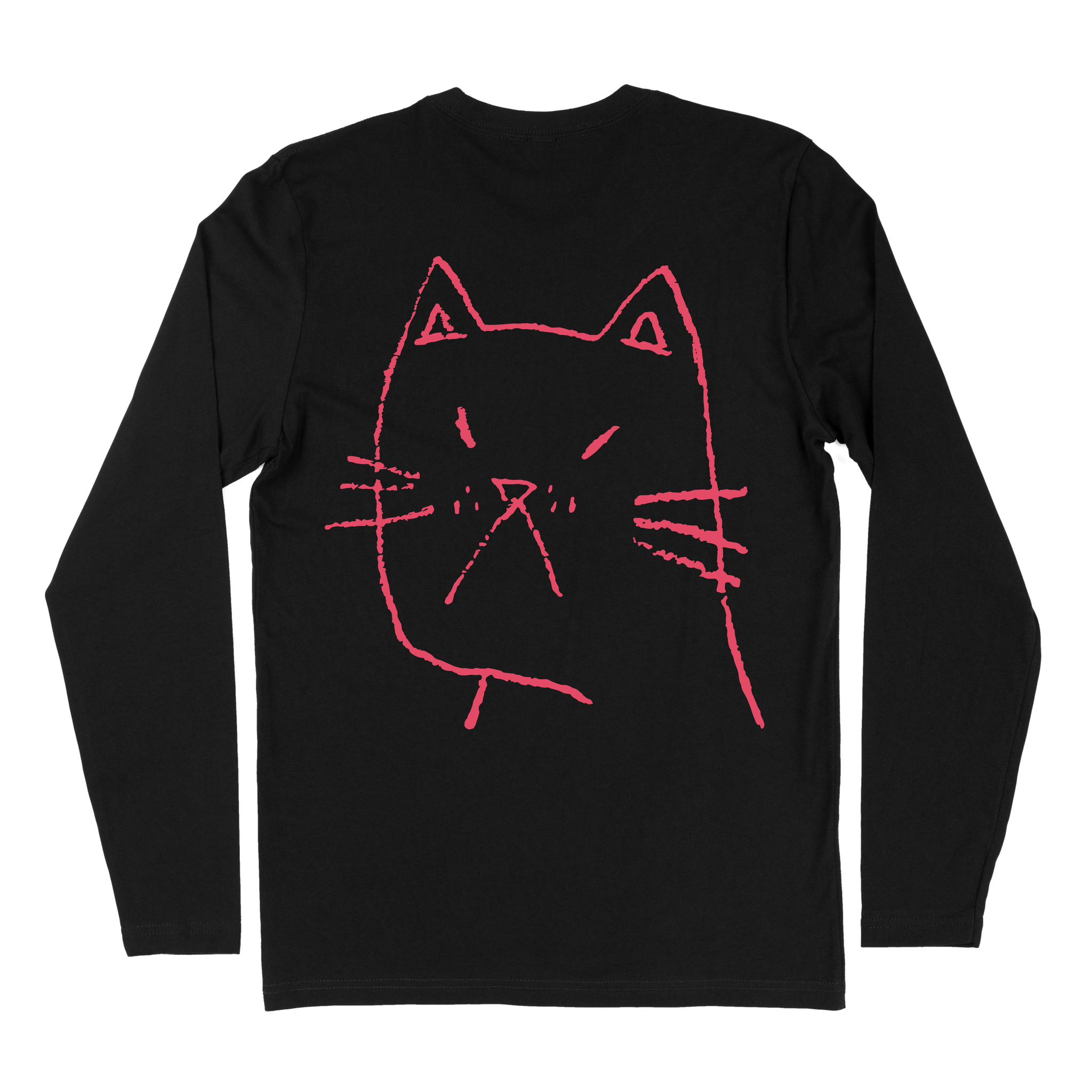 Cat long sleeve shirt hot sale