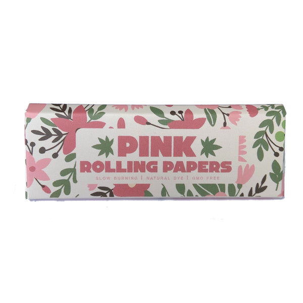 PROF "Floral" Pink Rolling Papers