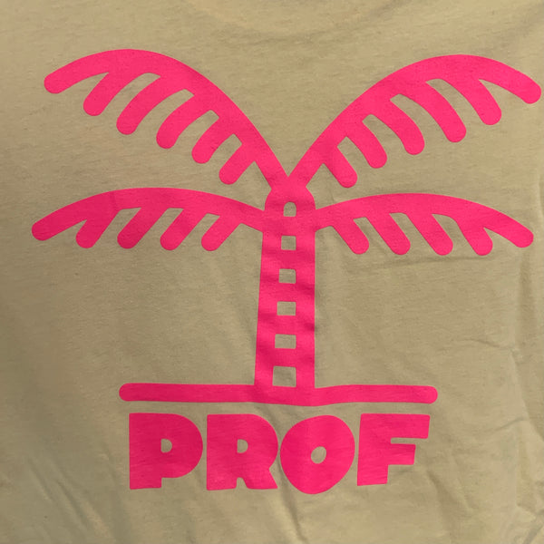 PROF "Palm Tree" Yellow T-Shirt