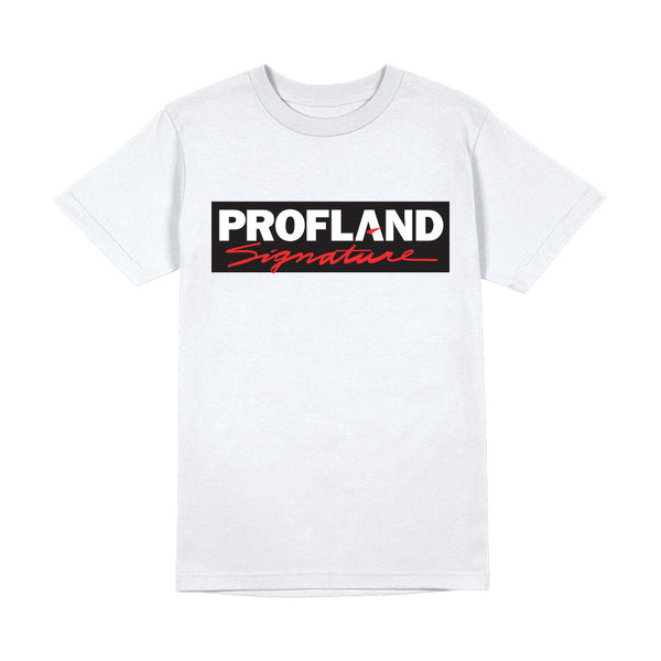 PROF "Profland Signature" White T-Shirt