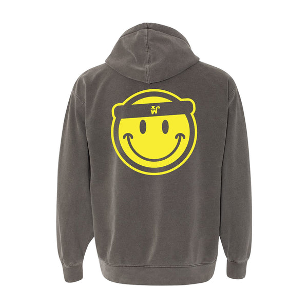 WILLIE WONKA "Double Smile" Grey Pullover Hoodie